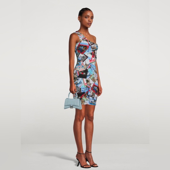 BALENCIAGA ALLOVER CITIES DRESS - Picture 2 of 5